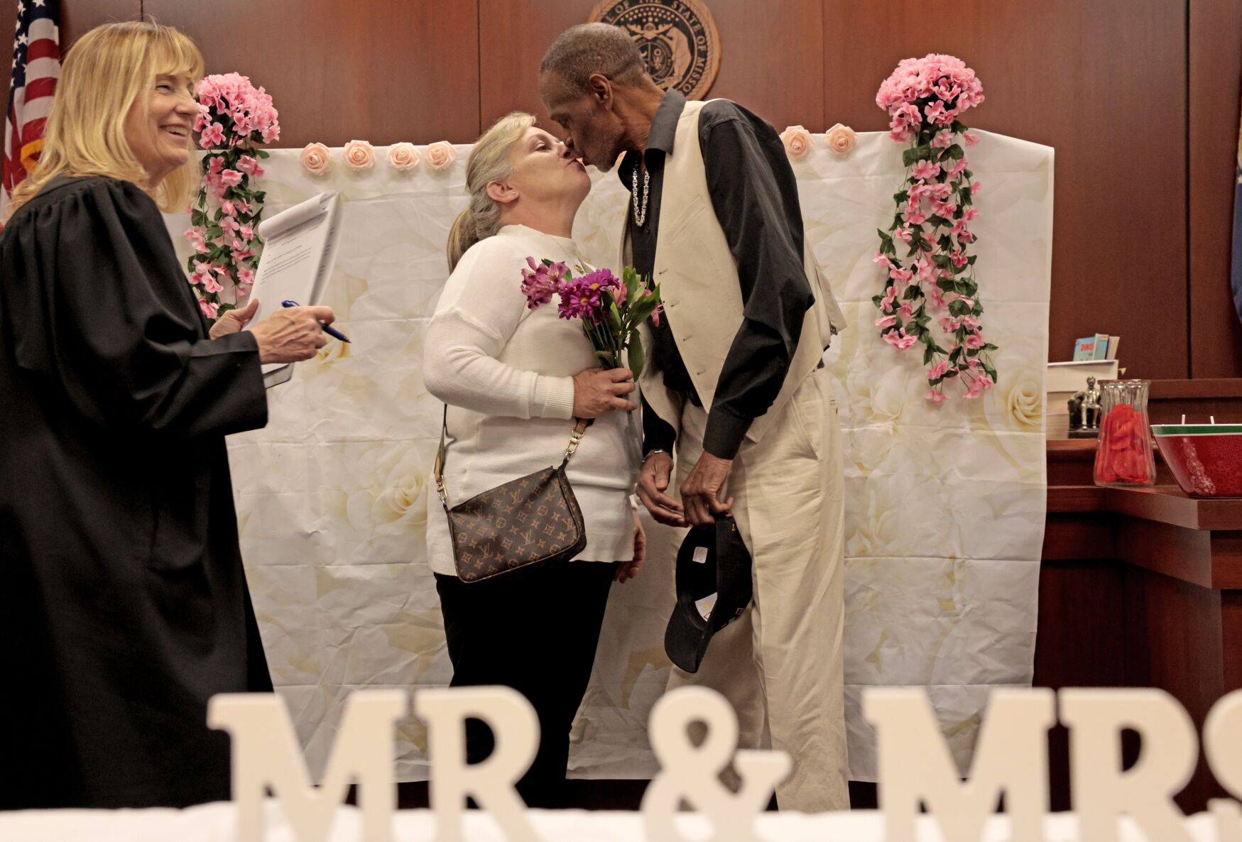 Civil marriage ceremonies fall on Valentine's Day
